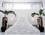 фото Мраморная лестница белый мрамор