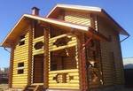 фото Уютная банька, добротный деревянный дом. Строительство с нул