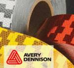 фото Светоотражающая лента Avery Dennison 10метров*50,1мм (б,ж,к)