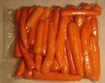 фото Морковь очищенная в вакуумной упаковке