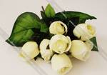 фото Искусственные цветы в Казани. Розы с каплями.