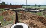 фото Копка и монтаж бетонной канализации, колодца, септика, ямы