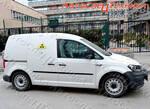 фото Volkswagen Caddy - для перевозки радиоактивных веществ
