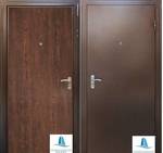 Фото №2 Входная дверь Бюджет Стройсиб 1 Венге в Краснодаре