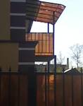 Фото №2 Балконы металлические с поликарбонатом и ковкой