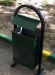 фото Урна для мусора "Магнит" с крышкой