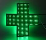 фото Аптечный крест светодиодный одноцветный