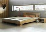 Фото №2 Двухспальная кровать из массива сосны