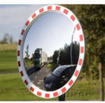 фото Зеркало дорожное со световозвращающей окантовкой прямоугольн