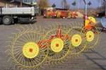 фото Грабли-ворошилки 4 колесные Польша