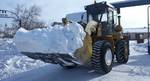 фото Уборка, чистка, вывоз снега трактором