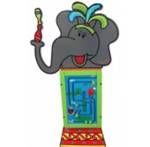 фото Настенная игровая система для детей «Довольный слон»