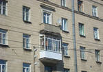 Фото №2 Остекление балконов алюминиевыми окнами