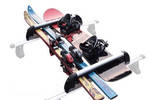 Фото №2 Прокат, аренда легкового багажника для лыж и сноуборда