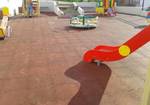 фото Травмобезопасная плитка для детской площадки