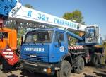 фото Аренда автокрана 32 тонны на базе камаз в Свердловс. области