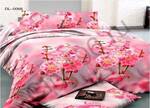 Фото №2 Комплект постельного белья, Хлопковый мир, Розовая сакура