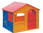 Фото №2 Игровой детский пластиковый домик «Полянка»