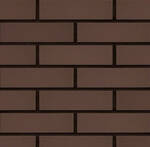 фото Плитка клинкерная фасадная, 240x71x10мм, Темный шоколад