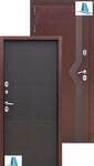 фото Дверь для дома Izoterma 10 см Венге
