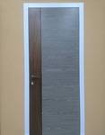 Фото №2 Межкомнатная дверь шпон файн-лайн Доб серый
