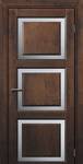 Фото №2 Межкомнатные двери массив оптом и в розницу Трио орех