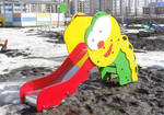 Фото №2 Детская горка "Гусеница" для детских площадок
