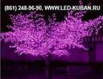 фото Светящиеся уличные LED деревья