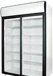 фото Холодильные шкафы cо стеклянными дверьми купе DM114Sd-S
