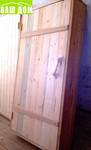 фото Двери деревянные для бани, дачи, гаража, веранды