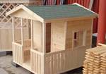 фото Детский деревянный домик