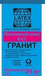 фото Плиточный клей LATEX К-17 серый 25 кг