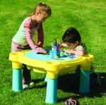 Фото №2 Детский пластиковый Столик для игры на улице