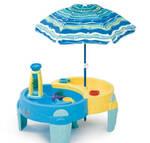 Фото №2 Столик детский для игр с песком и водой «Оазис»