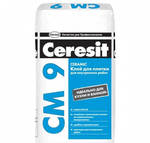 Фото №2 Ceresit CM9 Клей для тонкослойного крепления плитки