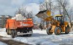 фото Уборка и вывоз снега погрузчик КАМАЗ 15 т 12 куб