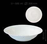 фото Миска (тарелка глубокая) керамическая большого объема