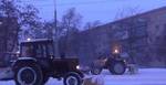 фото Услуги по расчистке снега трактором мтз