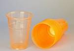 фото Стакан пластиковый Апельсин "Стандарт", 200 мл, 100 шт/уп