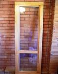 фото Дверь деревянная, межкомнатная из соснового европрофиля