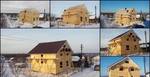 фото Строительство домов из бруса, сруба, бревна