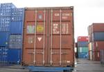 фото Морской контейнер 40 футов для транспорт-ки грузов высокий