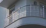 фото Ограждения из нержавеющей стали для балконов