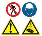 фото Знаки опасности в различных отраслях и видах деятельности