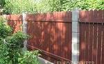 фото Забор деревянный сосна