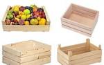 фото Деревянные ящики из шпона, для фруктов