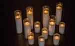 фото Воск для насыпных свечей