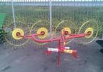 фото Грабли-ворошилки 4 колесные Польша (Ekiw), 2.4 метра