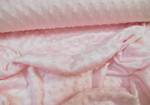 фото Плюш "Минки" розовый ш.180 см пл.280 гр/м2 100% полиэстер пр