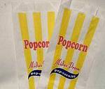 фото Пакет бумажный для попкорна, рисунок "Popcorn" (объем 0,5 л)